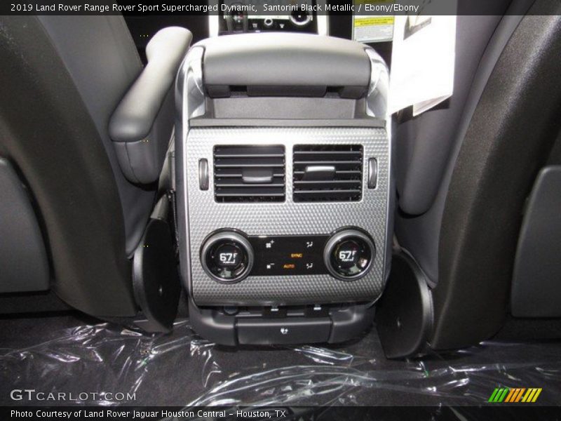 Santorini Black Metallic / Ebony/Ebony 2019 Land Rover Range Rover Sport Supercharged Dynamic