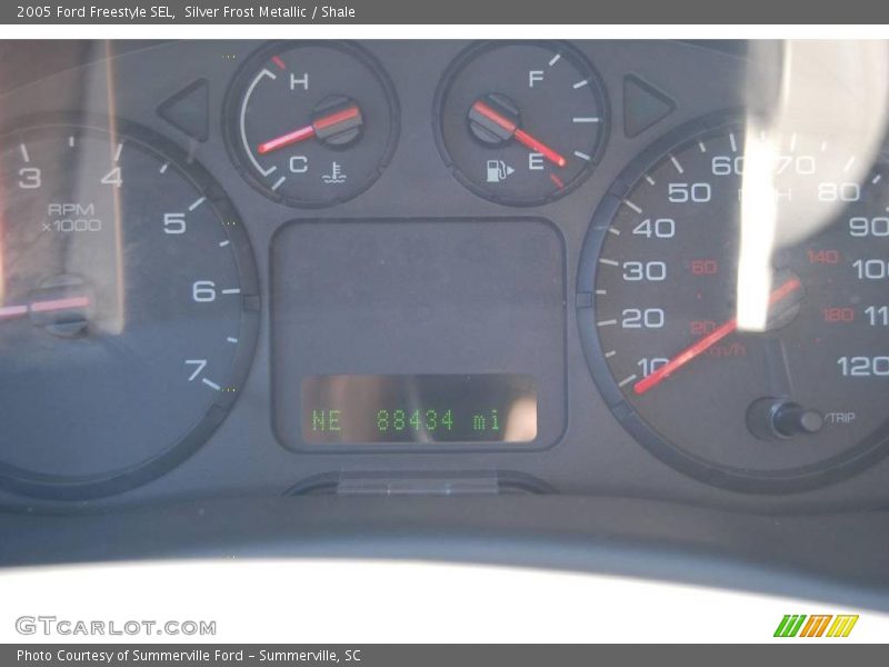 Silver Frost Metallic / Shale 2005 Ford Freestyle SEL
