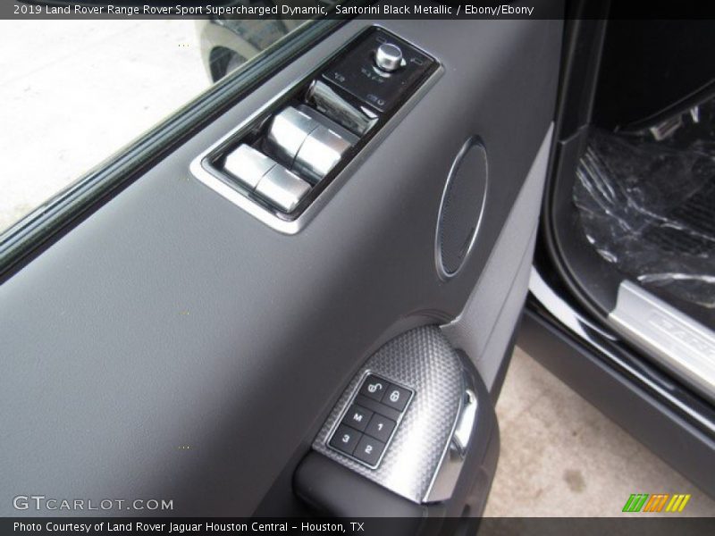 Santorini Black Metallic / Ebony/Ebony 2019 Land Rover Range Rover Sport Supercharged Dynamic