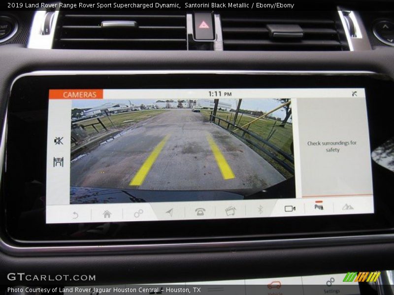 Santorini Black Metallic / Ebony/Ebony 2019 Land Rover Range Rover Sport Supercharged Dynamic