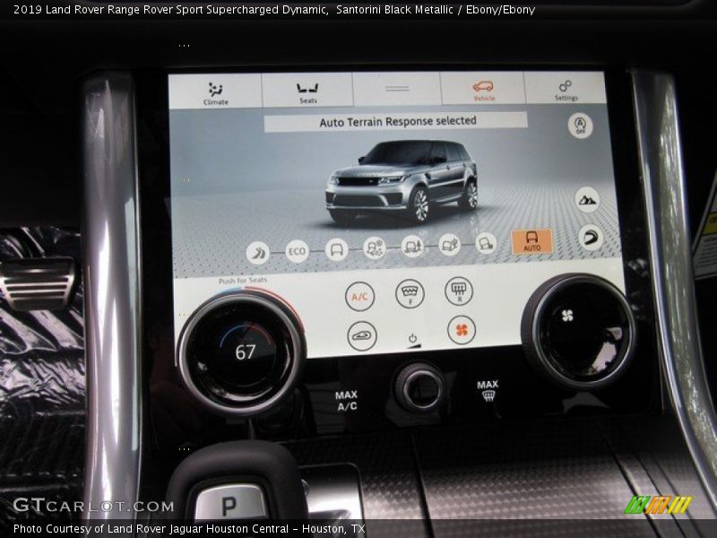 Santorini Black Metallic / Ebony/Ebony 2019 Land Rover Range Rover Sport Supercharged Dynamic