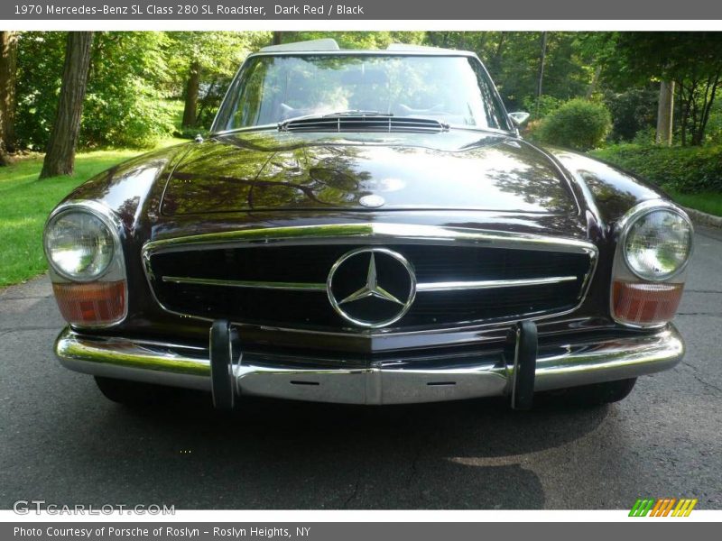 Dark Red / Black 1970 Mercedes-Benz SL Class 280 SL Roadster