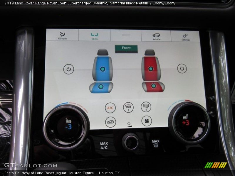 Santorini Black Metallic / Ebony/Ebony 2019 Land Rover Range Rover Sport Supercharged Dynamic