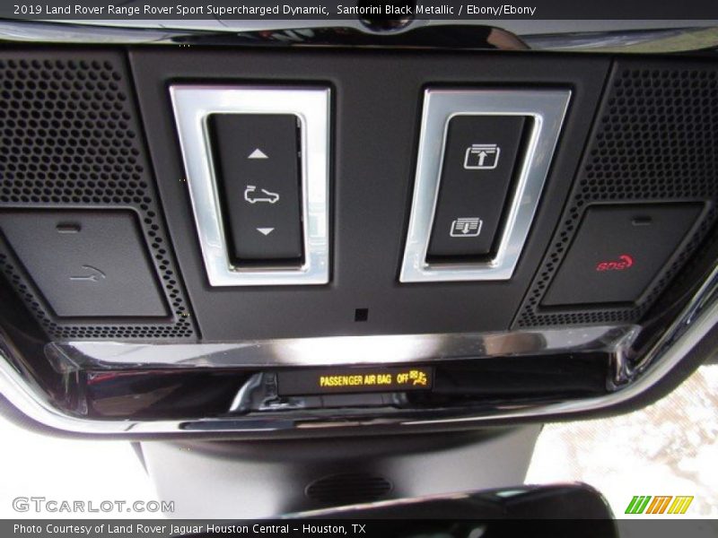 Santorini Black Metallic / Ebony/Ebony 2019 Land Rover Range Rover Sport Supercharged Dynamic