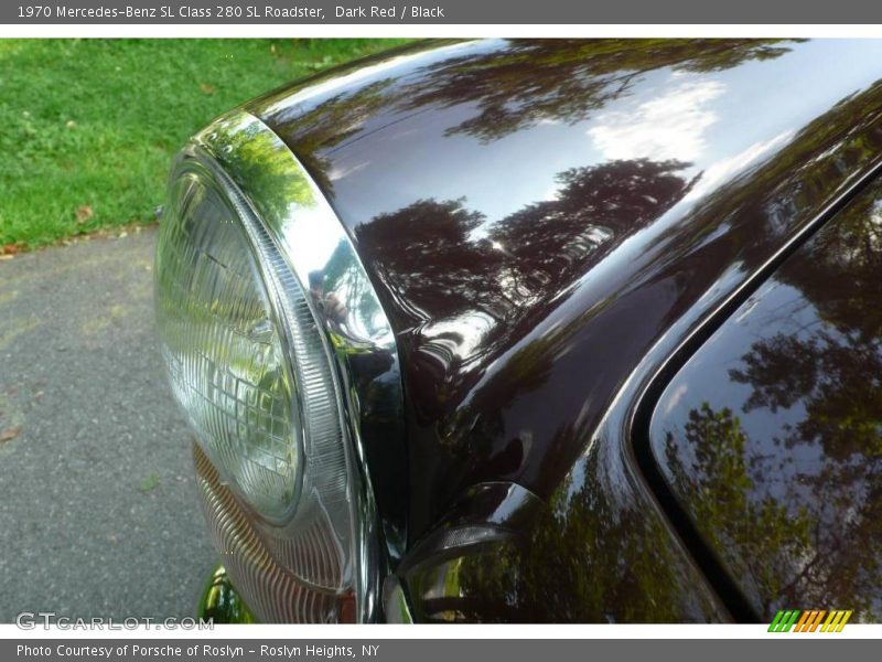 Dark Red / Black 1970 Mercedes-Benz SL Class 280 SL Roadster