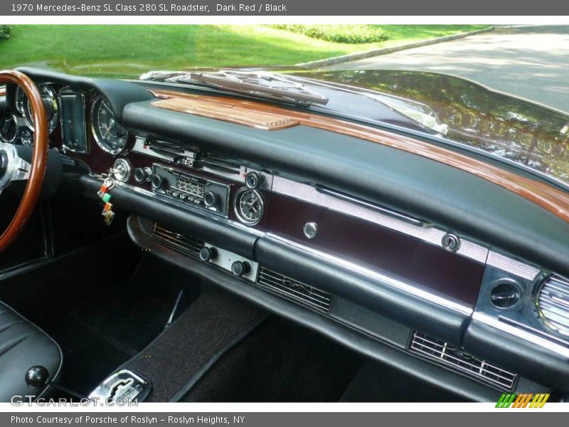 Dark Red / Black 1970 Mercedes-Benz SL Class 280 SL Roadster