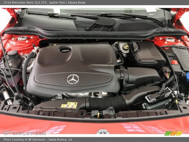 Jupiter Red / Sahara Beige 2019 Mercedes-Benz GLA 250