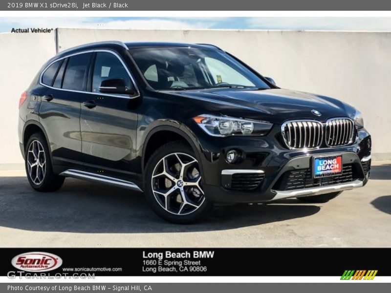 Jet Black / Black 2019 BMW X1 sDrive28i
