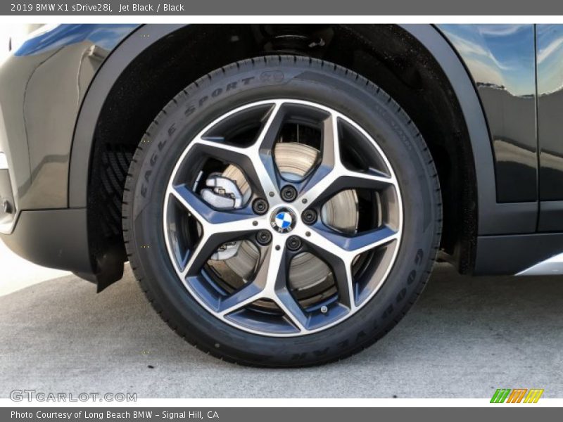 Jet Black / Black 2019 BMW X1 sDrive28i