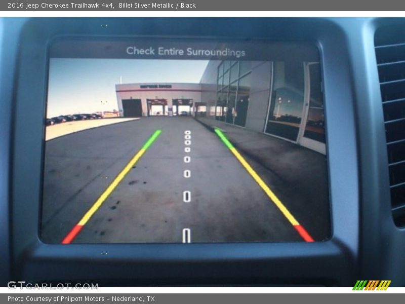 Billet Silver Metallic / Black 2016 Jeep Cherokee Trailhawk 4x4