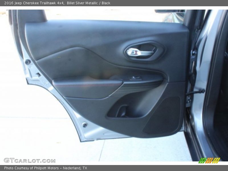 Billet Silver Metallic / Black 2016 Jeep Cherokee Trailhawk 4x4