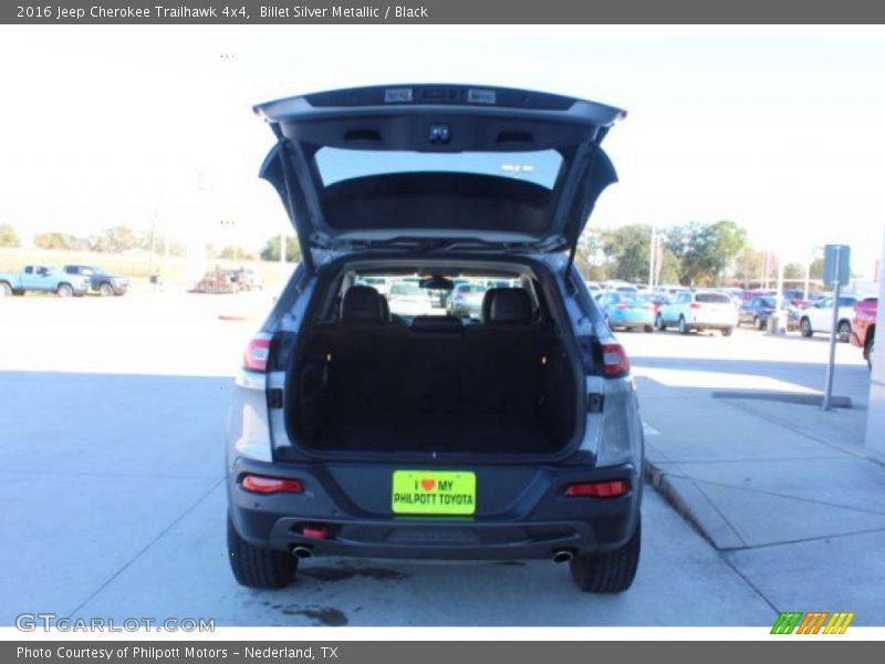 Billet Silver Metallic / Black 2016 Jeep Cherokee Trailhawk 4x4