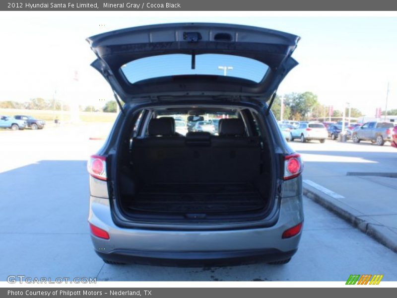 Mineral Gray / Cocoa Black 2012 Hyundai Santa Fe Limited