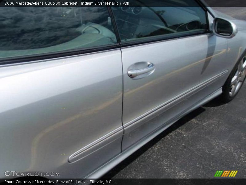 Iridium Silver Metallic / Ash 2006 Mercedes-Benz CLK 500 Cabriolet