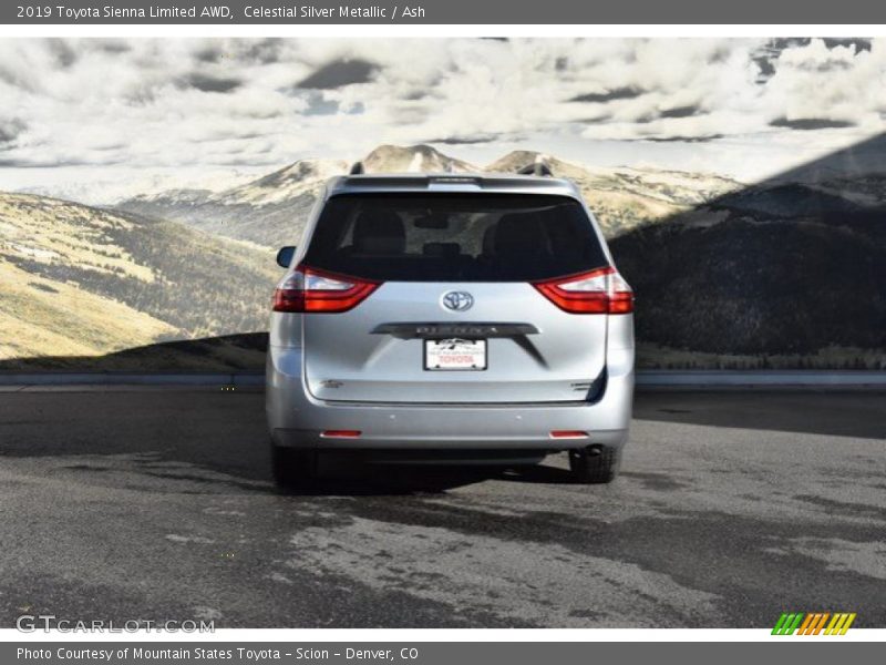 Celestial Silver Metallic / Ash 2019 Toyota Sienna Limited AWD