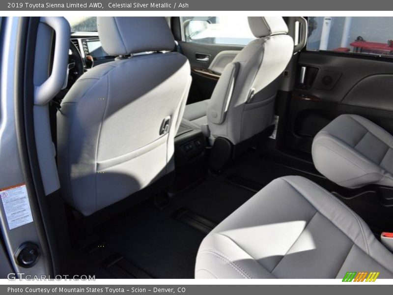 Celestial Silver Metallic / Ash 2019 Toyota Sienna Limited AWD