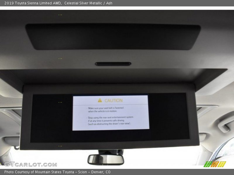 Celestial Silver Metallic / Ash 2019 Toyota Sienna Limited AWD