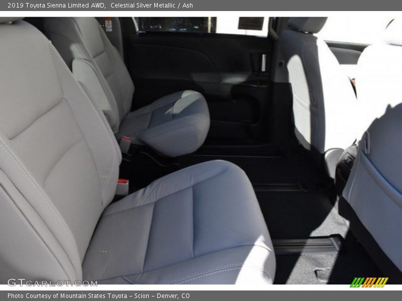 Celestial Silver Metallic / Ash 2019 Toyota Sienna Limited AWD