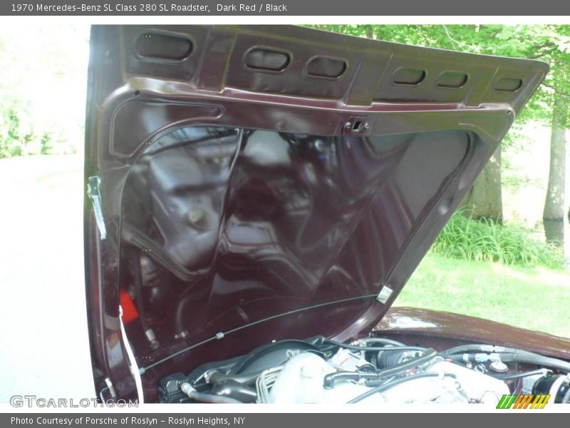 Dark Red / Black 1970 Mercedes-Benz SL Class 280 SL Roadster