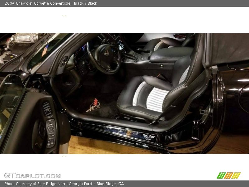 Black / Black 2004 Chevrolet Corvette Convertible