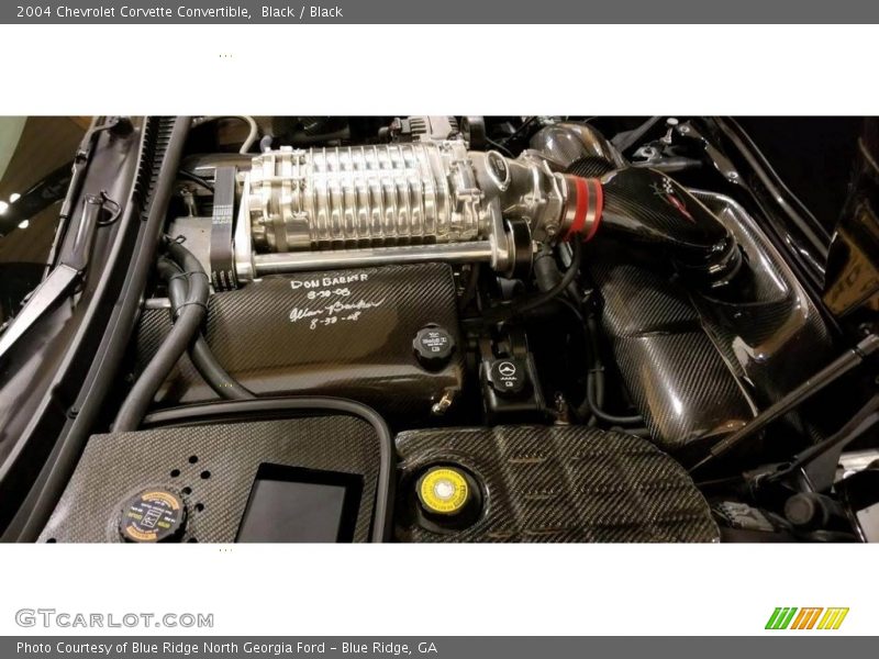 Black / Black 2004 Chevrolet Corvette Convertible
