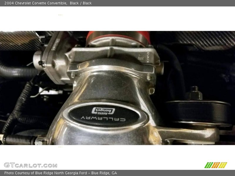 Black / Black 2004 Chevrolet Corvette Convertible