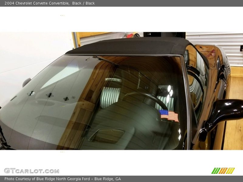 Black / Black 2004 Chevrolet Corvette Convertible