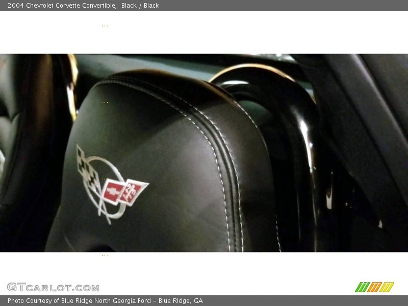 Black / Black 2004 Chevrolet Corvette Convertible