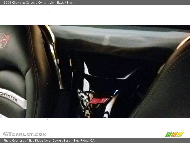 Black / Black 2004 Chevrolet Corvette Convertible