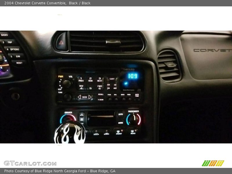 Black / Black 2004 Chevrolet Corvette Convertible