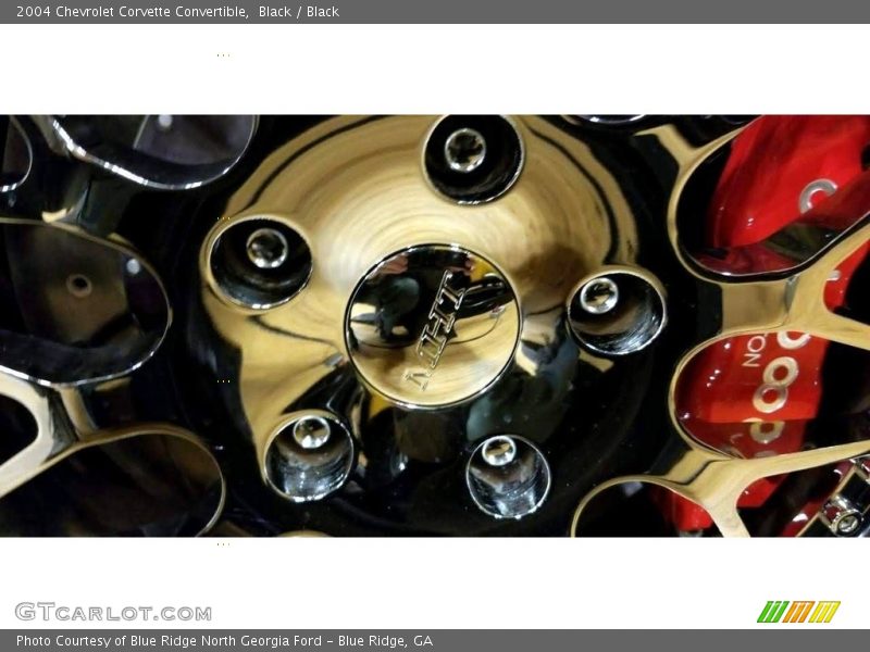 Black / Black 2004 Chevrolet Corvette Convertible