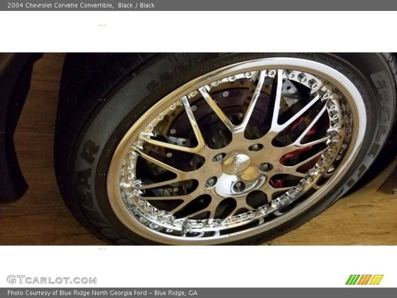 Black / Black 2004 Chevrolet Corvette Convertible
