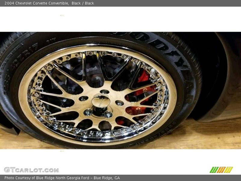 Black / Black 2004 Chevrolet Corvette Convertible