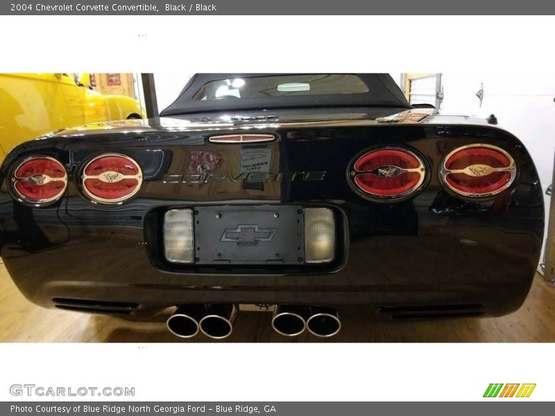Black / Black 2004 Chevrolet Corvette Convertible