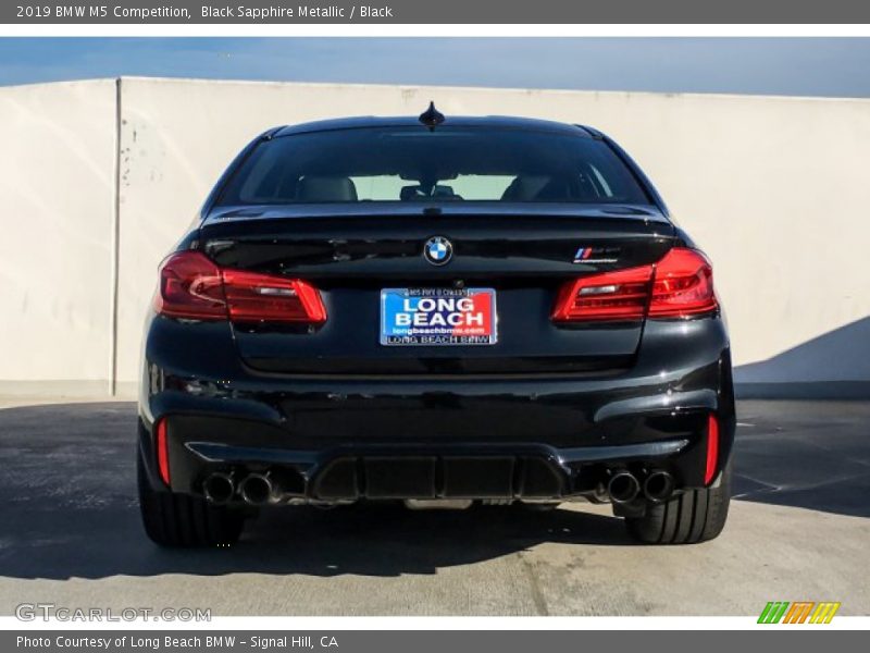 Black Sapphire Metallic / Black 2019 BMW M5 Competition