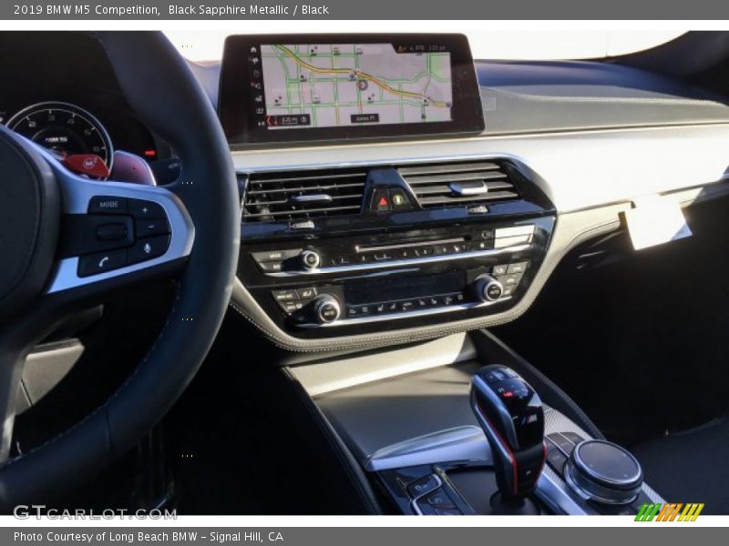 Black Sapphire Metallic / Black 2019 BMW M5 Competition