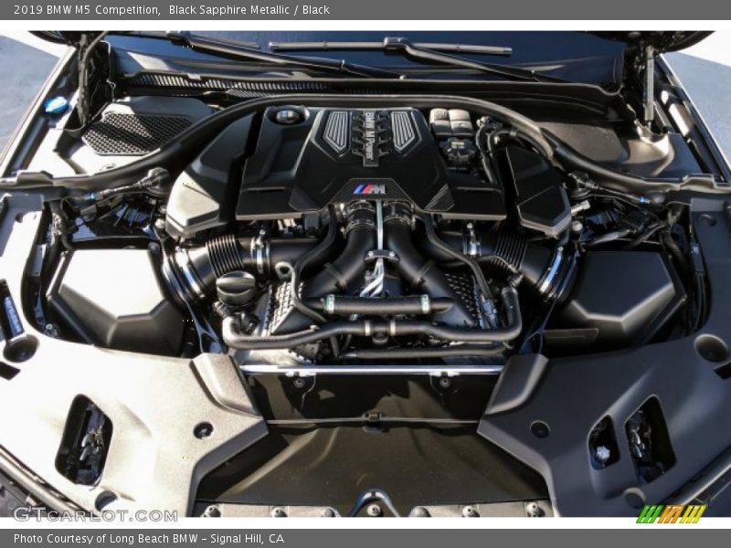  2019 M5 Competition Engine - 4.4 Liter M TwinPower Turbocharged DOHC 32-Valve VVT V8