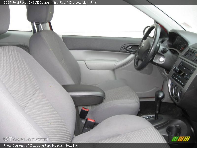 Infra-Red / Charcoal/Light Flint 2007 Ford Focus ZX3 SE Coupe