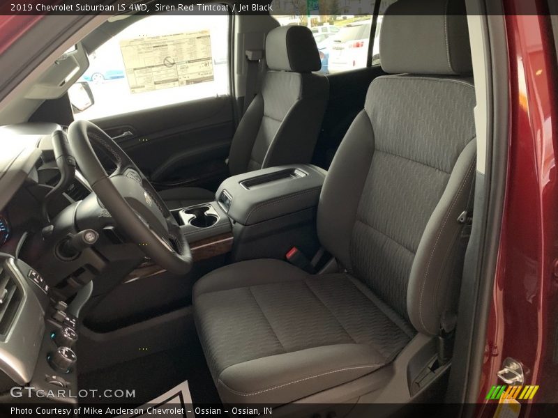 Siren Red Tintcoat / Jet Black 2019 Chevrolet Suburban LS 4WD