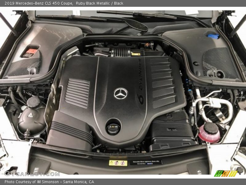 Ruby Black Metallic / Black 2019 Mercedes-Benz CLS 450 Coupe