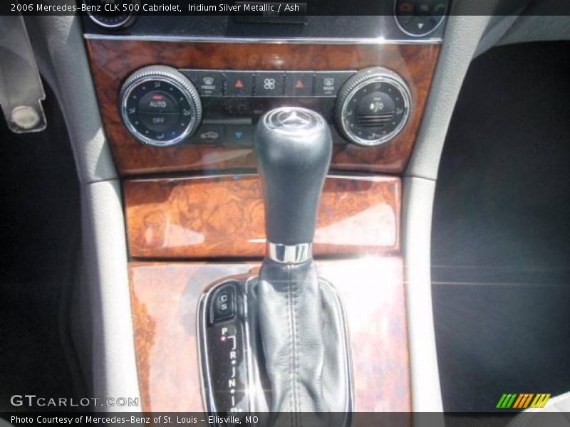 Iridium Silver Metallic / Ash 2006 Mercedes-Benz CLK 500 Cabriolet