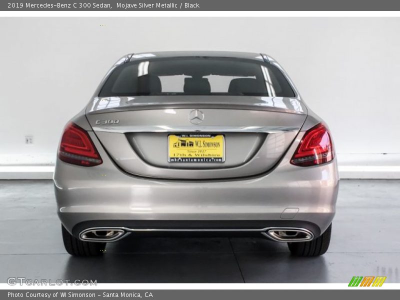Mojave Silver Metallic / Black 2019 Mercedes-Benz C 300 Sedan