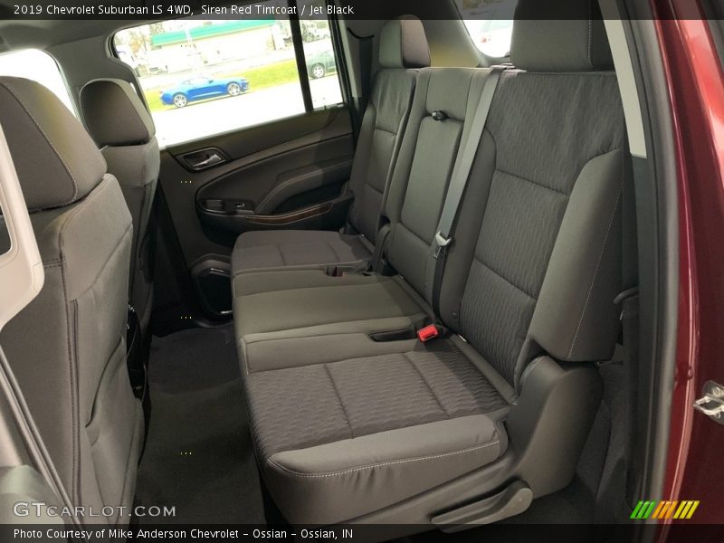 Siren Red Tintcoat / Jet Black 2019 Chevrolet Suburban LS 4WD