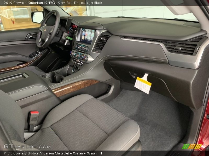 Siren Red Tintcoat / Jet Black 2019 Chevrolet Suburban LS 4WD