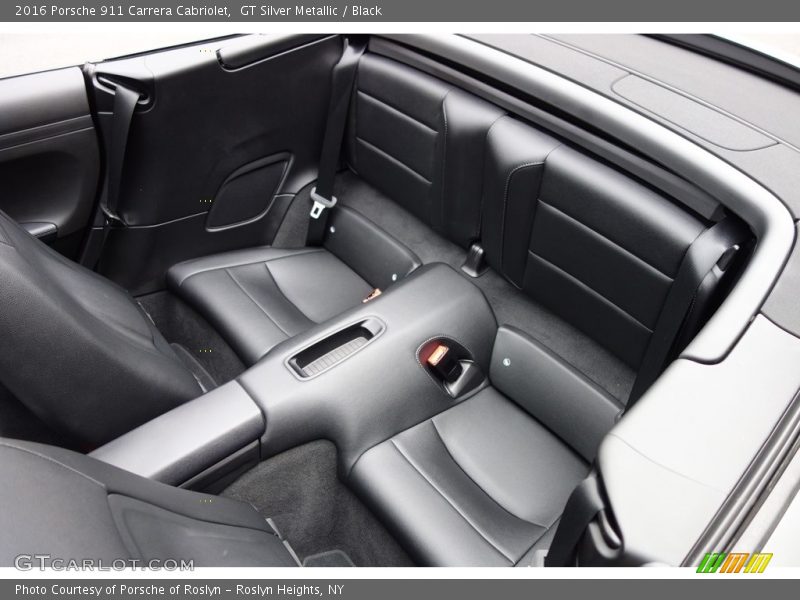 GT Silver Metallic / Black 2016 Porsche 911 Carrera Cabriolet