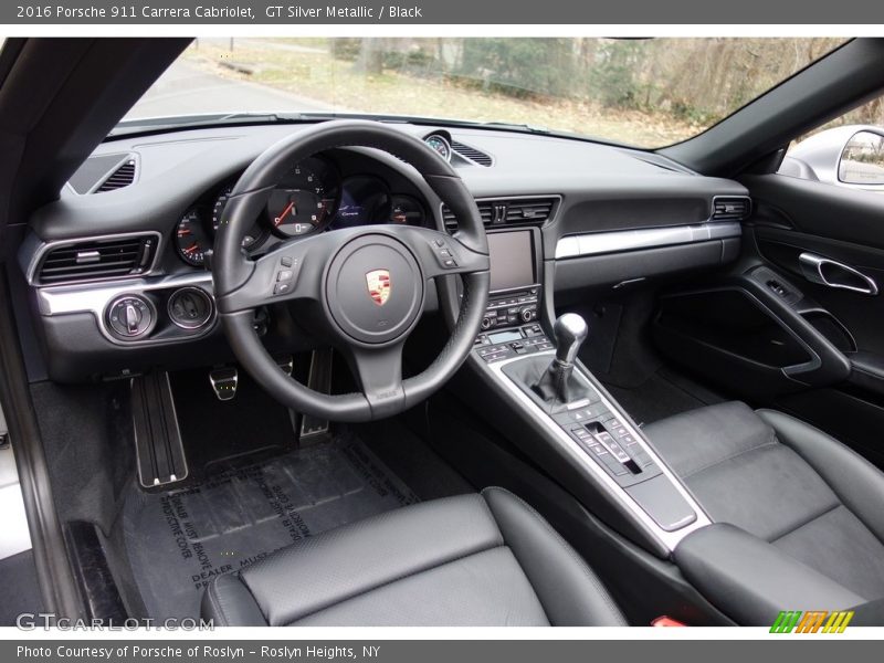  2016 911 Carrera Cabriolet Black Interior