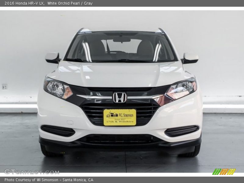 White Orchid Pearl / Gray 2016 Honda HR-V LX