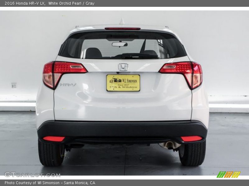 White Orchid Pearl / Gray 2016 Honda HR-V LX