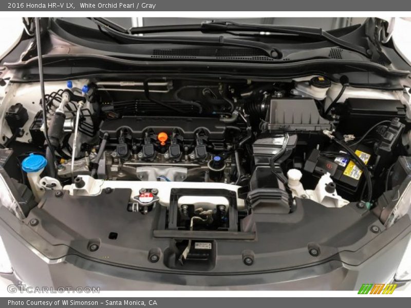 White Orchid Pearl / Gray 2016 Honda HR-V LX