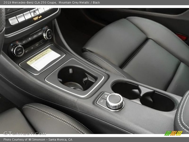 Mountain Grey Metallic / Black 2019 Mercedes-Benz CLA 250 Coupe